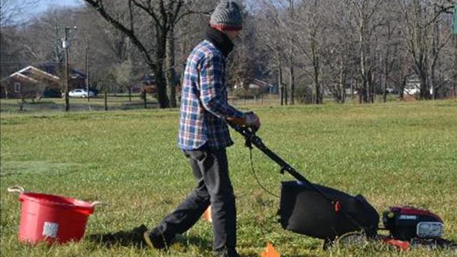 Mowing samples